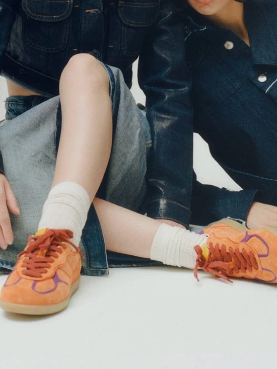 ALOHAS Shoes - ALOHAS NIB TB.490 Rife Orange Suede Sneakers Shoes **Size 41/US 10-10.5**🔥🔥
